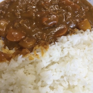 生クリームたっぷりカレー(❁・∀・❁)